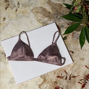 Victoria’s Secret satin bralette
